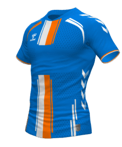Hummel Paris Jersey - True Blue-Orange Tiger