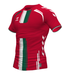Hummel Paris Jersey - True Red-Evergreen
