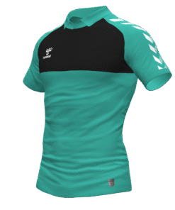 Hummel Playful Polo - Aquarius-Black