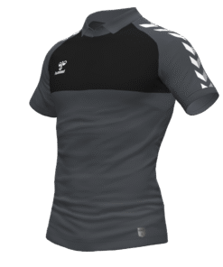 Hummel Playful Polo - Ashphalt-Black
