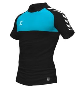 Hummel Playful Polo - Black-Scuba Blue