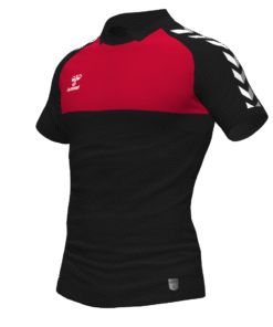 Hummel Playful Polo - Black-True Red