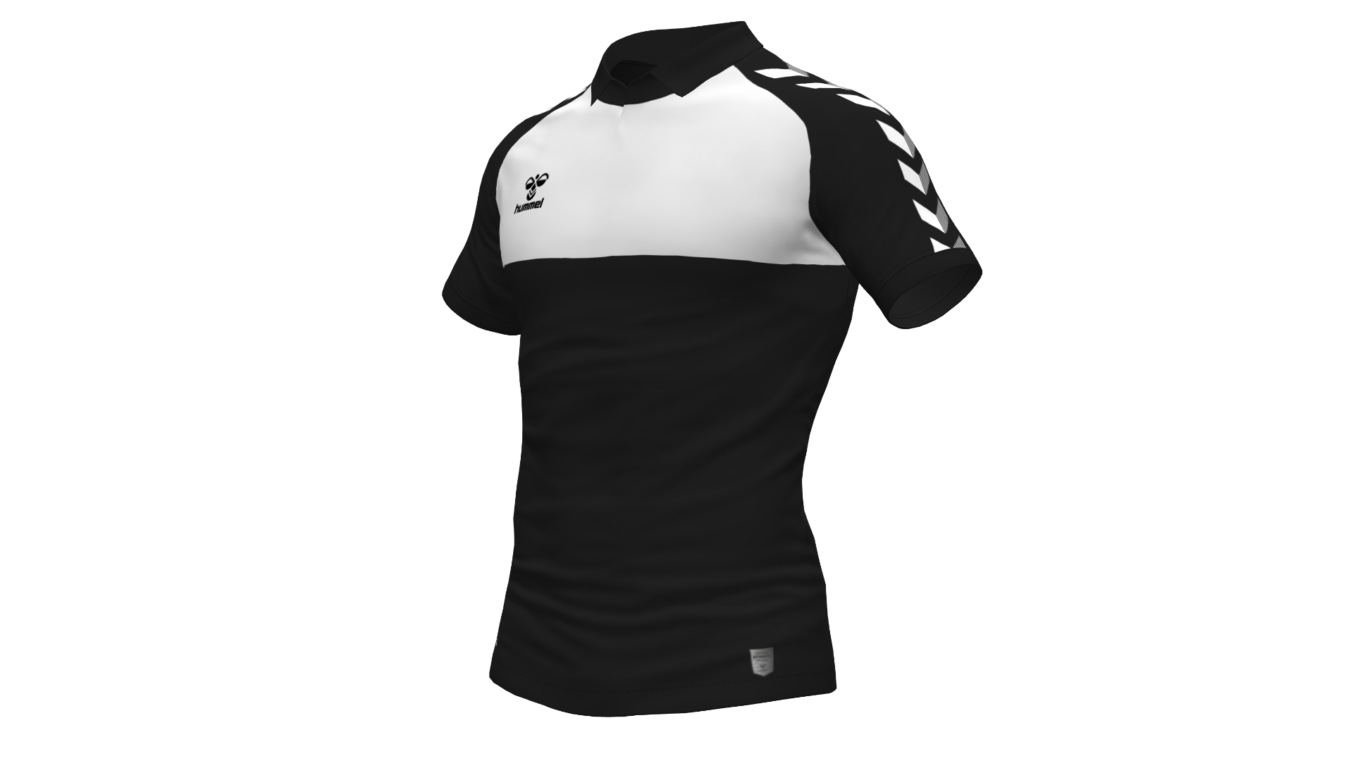 Hummel Playful Polo - Black-White