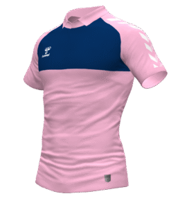 Hummel Playful Polo - Cotton Candy-Marine