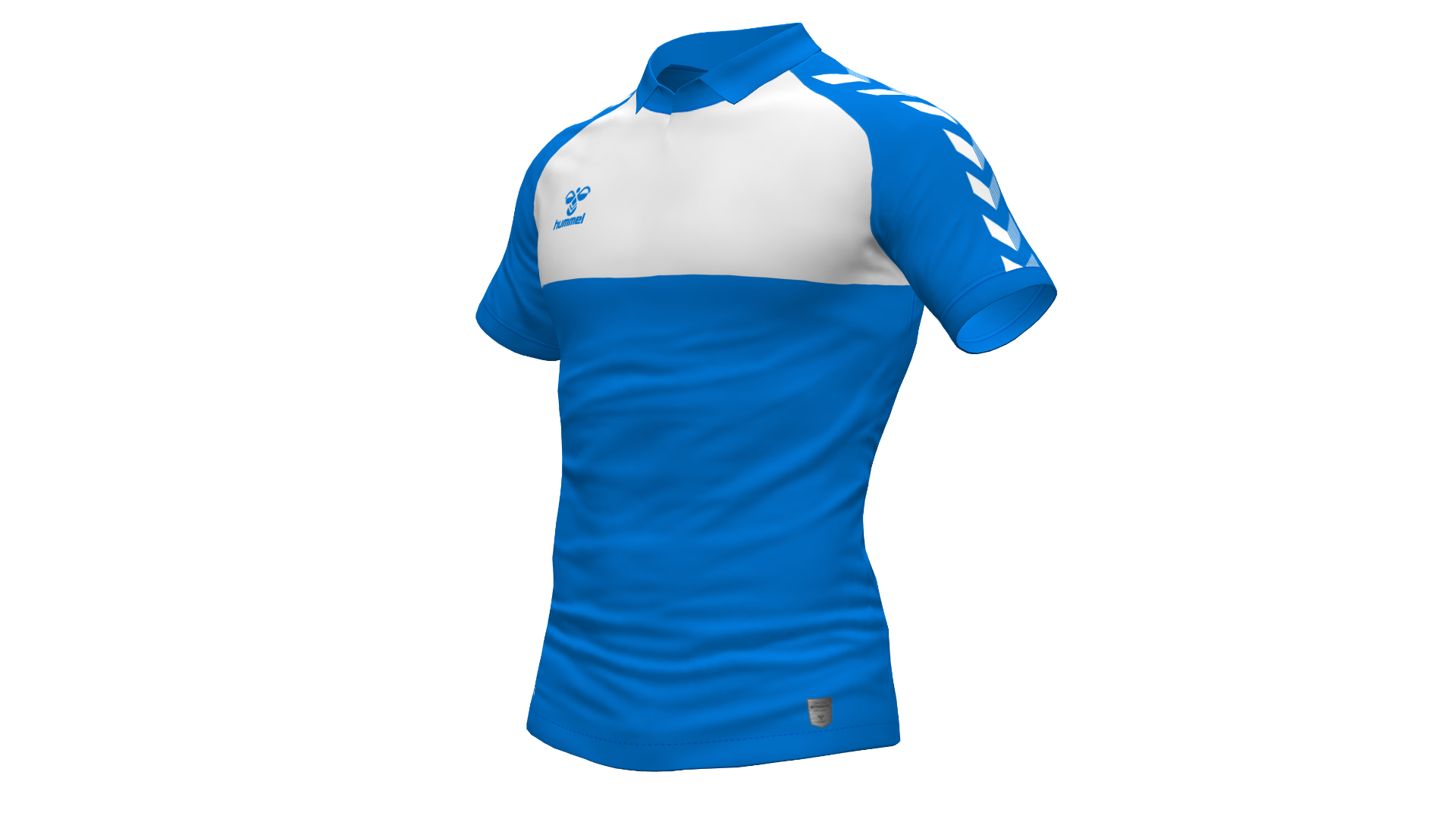 Hummel Playful Polo - True Blue-White