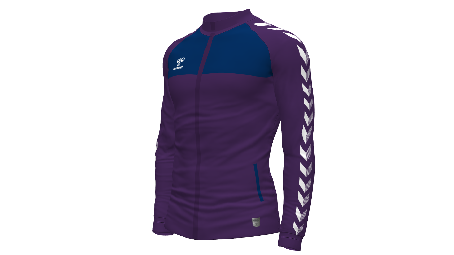 Hummel Playful Track Jacket - Acai-Marine