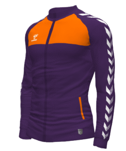 Hummel Playful Track Jacket - Acai-Orange Tiger