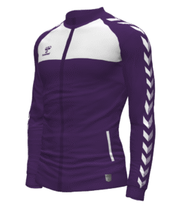 Hummel Playful Track Jacket - Acai-White