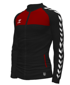 Hummel Playful Track Jacket - Black-Maroon