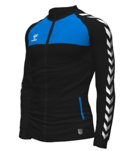 Hummel Playful Track Jacket - Black-True Blue