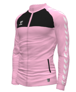 Hummel Playful Track Jacket - Cotton Candy-Black