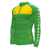 Hummel Playful Track Jacket - Green Gecko-Sports Yellow