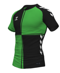Hummel Rosario Jersey - Green Gecko-Black