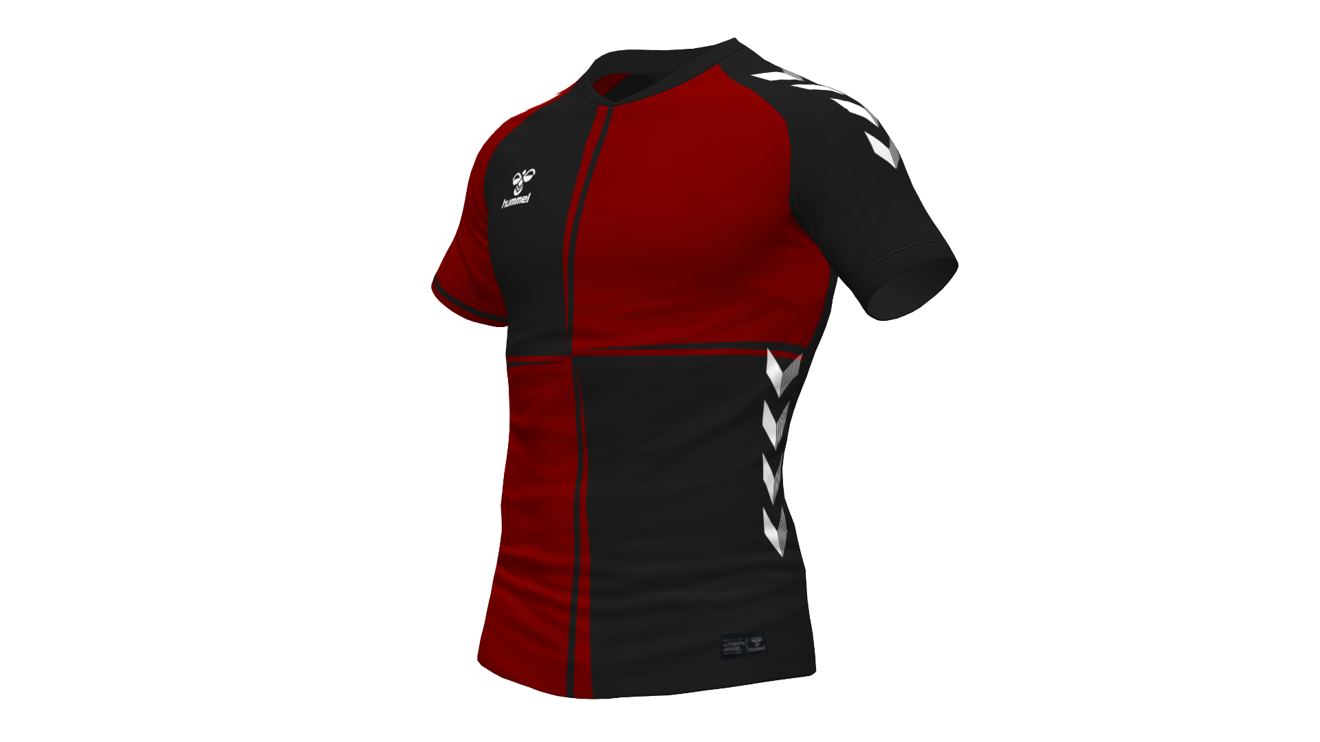 Hummel Rosario Jersey - Maroon-Black