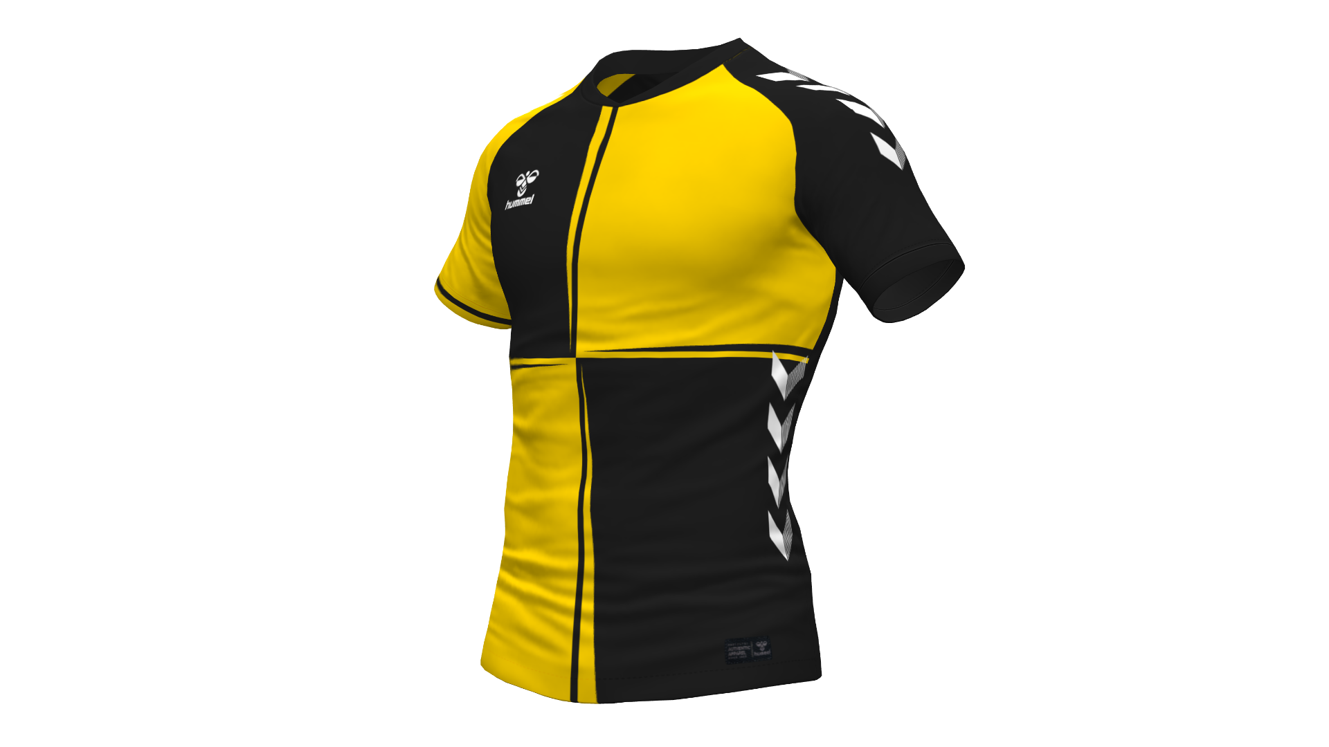 Hummel Rosario Jersey - Sports Yellow-Black
