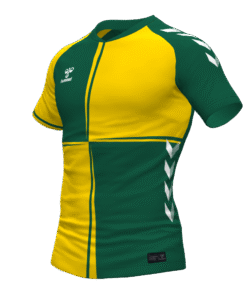 Hummel Rosario Jersey - Sports Yellow-Evergreen