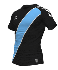 Hummel Sash Jersey - Black-Argentina Blue