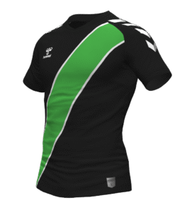 Hummel Sash Jersey - Black-Green Gecko