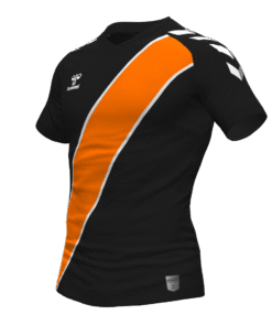 Hummel Sash Jersey - Black-Orange Tiger