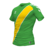 Hummel Sash Jersey - Green Gecko-Sports Yellow