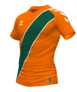 Hummel Sash Jersey - Orange Tiger-Evergreen