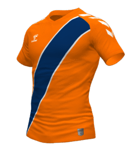 Hummel Sash Jersey - Orange Tiger-Marine