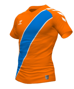 Hummel Sash Jersey - Orange Tiger-True Blue