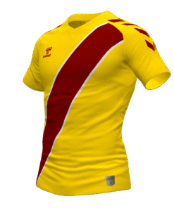 Hummel Sash Jersey - Sports Yellow-Maroon