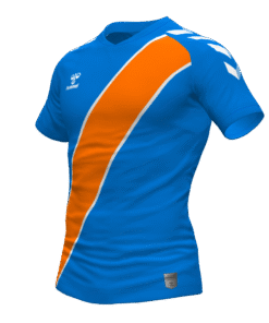 Hummel Sash Jersey - True Blue-Orange Tiger