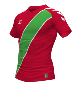 Hummel Sash Jersey - True Red-Green Gecko