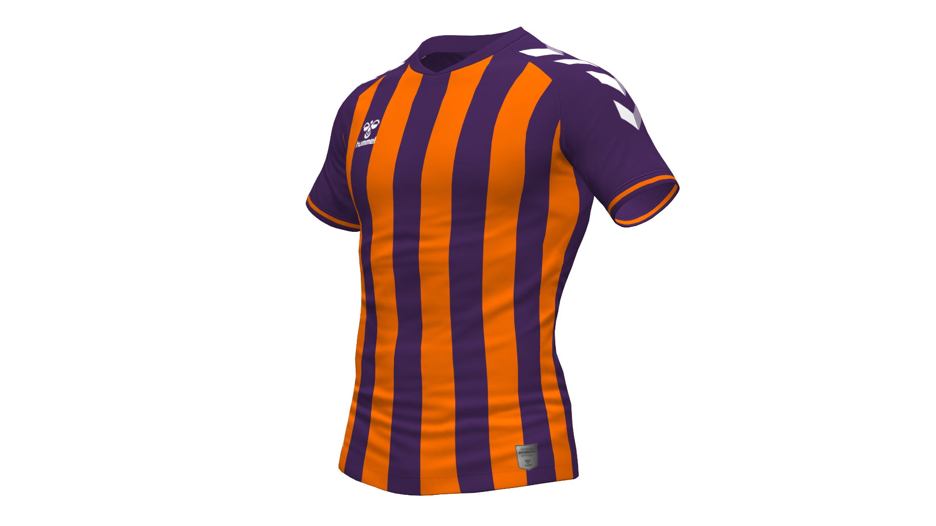 Hummel Stripe Jersey - Acai-Orange Tiger