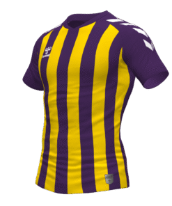 Hummel Stripe Jersey - Acai-Sports Yellow