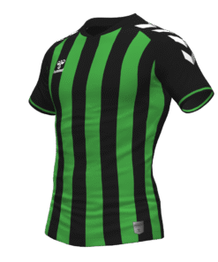 Hummel Stripe Jersey - Black-Green Gecko