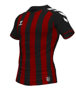 Hummel Stripe Jersey - Black-Maroon