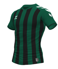 Hummel Stripe Jersey - Evergreen-Black