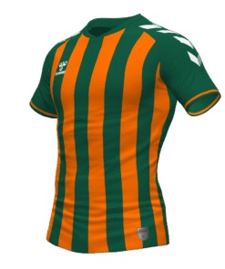 Hummel Stripe Jersey - Evergreen-Orange Tiger