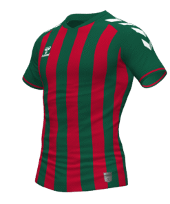 Hummel Stripe Jersey - Evergreen-True Red
