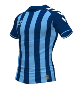 Hummel Stripe Jersey - Marine-Argentina Blue