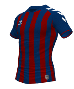 Hummel Stripe Jersey - Marine-Maroon