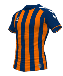 Hummel Stripe Jersey - Marine-Orange Tiger