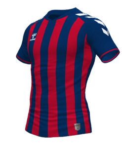 Hummel Stripe Jersey - Marine-True Red