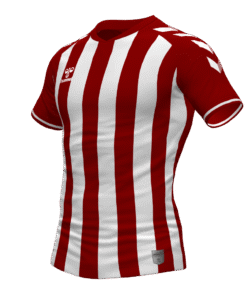 Hummel Stripe Jersey - Maroon-White