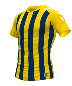 Hummel Stripe Jersey - Sports Yellow-Marine