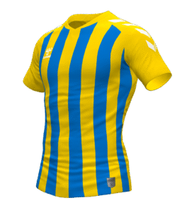 Hummel Stripe Jersey - Sports Yellow-True Blue