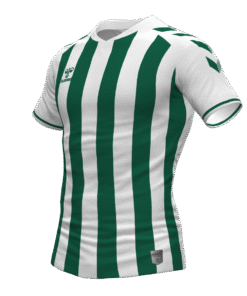 Hummel Stripe Jersey - White-Evergreen