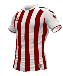 Hummel Stripe Jersey - White-Maroon
