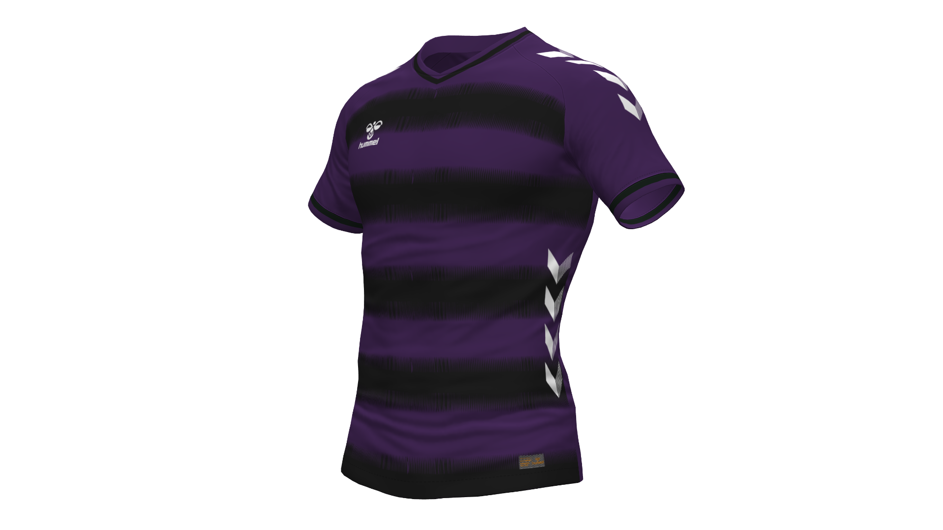 Hummel Hoops Jersey - Acai-Black