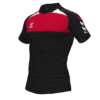 Hummel League Polo - Black-True Red-White
