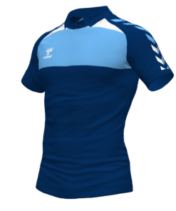 Hummel League Polo - Marine-Argentina Blue-White