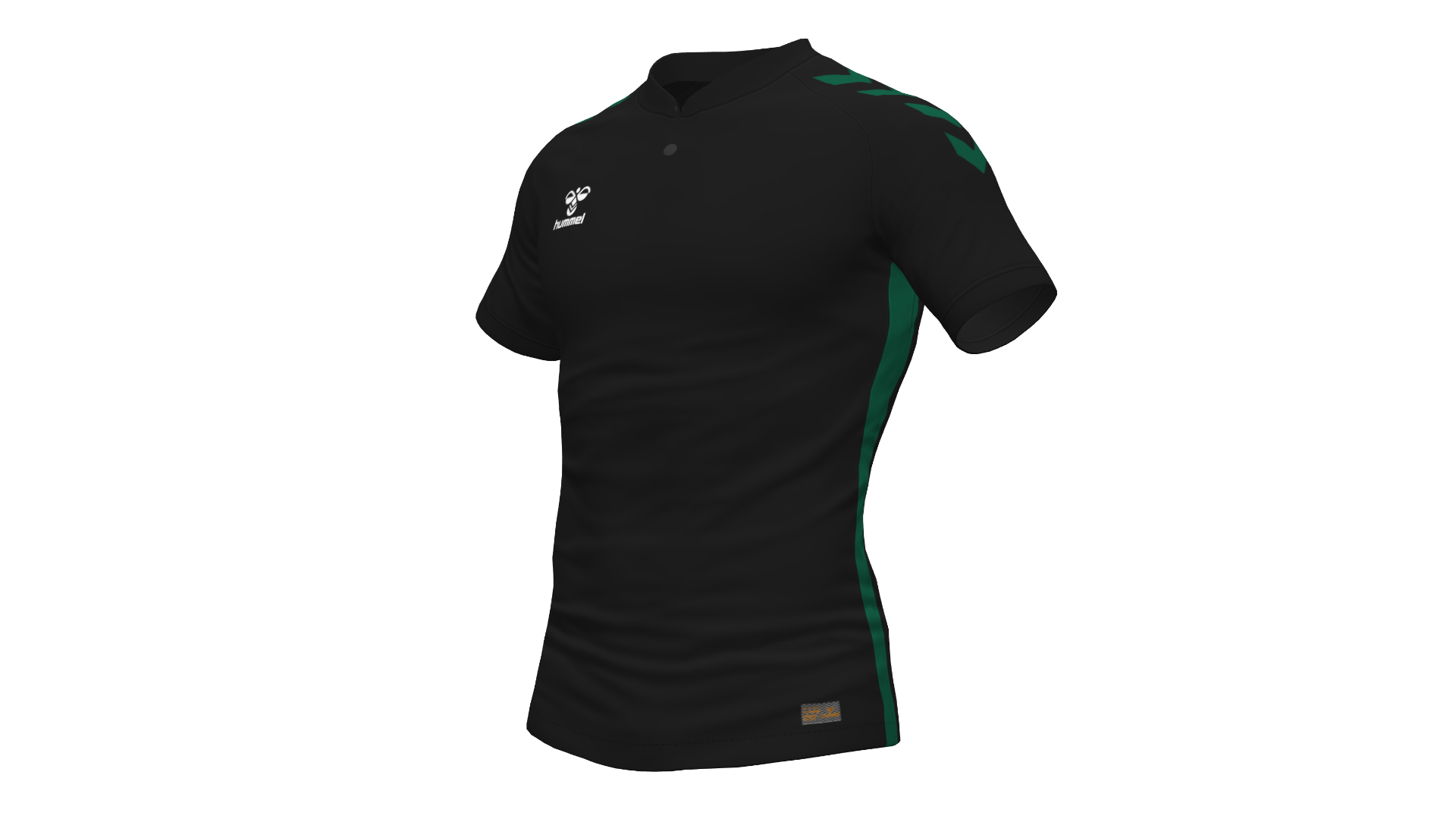 Hummel Playful Polo - Black/Evergreen